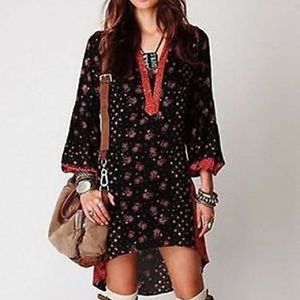 Free People Peacemaker Peace Maker Tunic Dress